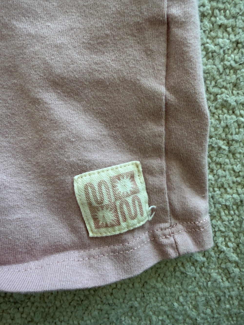 next Mauve Pink Short Sleeve Tee with White Sun Patch - Picture 4 of 8
